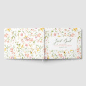 エレガント夏の野結婚花 ゲストブック (全面)