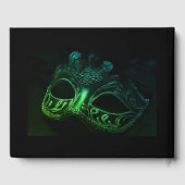 エレガント夕べ結婚ズゲストブック ゲストブック (裏面)