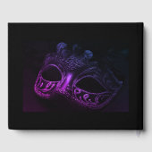 エレガント夕べ結婚ズゲストブック ゲストブック (裏面)