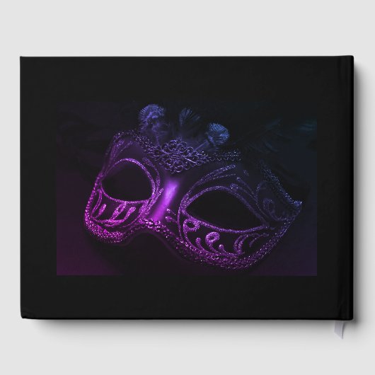 エレガント夕べ結婚ズゲストブック ゲストブック (裏面)