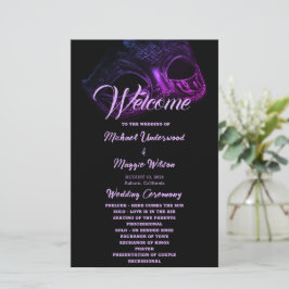 エレガント夕べ結婚式 プログラム