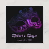 エレガント夕べ エンクロージャーカード (正面)