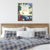 エレガント夕べ キャンバスプリント (インサイチュ (寝室))