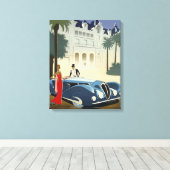 エレガント夕べ キャンバスプリント (インサイチュ (ウッドフロア))