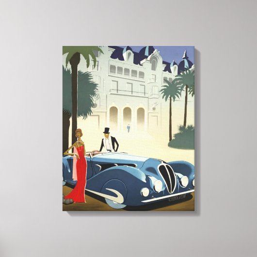 エレガント夕べ キャンバスプリント (正面)