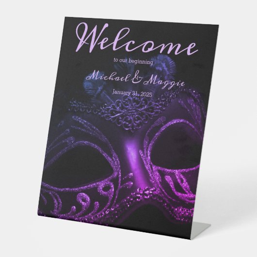 エレガント夕べ 台座サイン (正面)