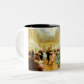 エレガント夕べ(踊り) ツートーンマグカップ (正面左)