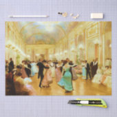 エレガント夕べ(踊り) 薄葉紙 (クラフト)