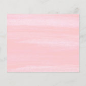 エレガント多肉植物の緑のピンクアドバイスカード (裏面)