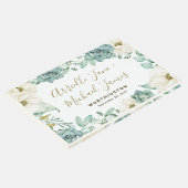 エレガント多肉水彩フローラゲストブック ゲストブック (コーナー)