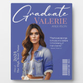 ✨ & エレガント大学院モダン写真プラーク フォトプラーク (正面)