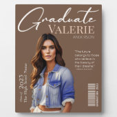 ✨ & エレガント大学院モダン写真プラーク フォトプラーク (正面)