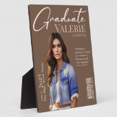 ✨ & エレガント大学院モダン写真プラーク フォトプラーク (側面)