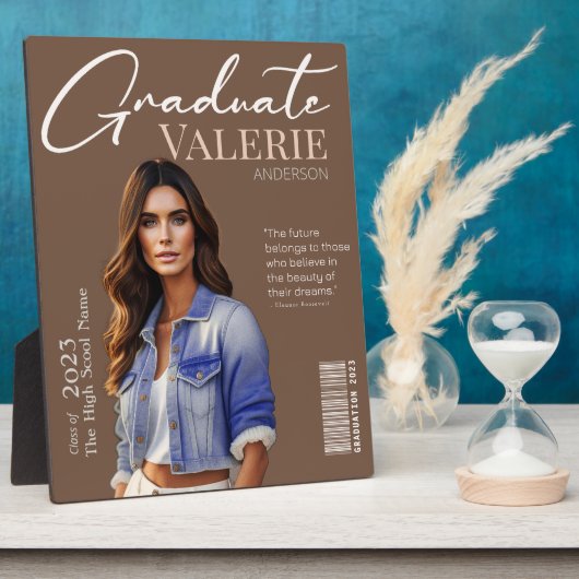 ✨ & エレガント大学院モダン写真プラーク フォトプラーク (側面)