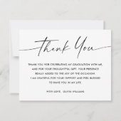 エレガント大学院修士課程 サンキューカード (裏面)