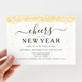 エレガント大晦日のパーティー 招待状
