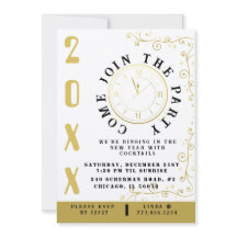 エレガント大晦日のパーティー