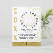 エレガント大晦日のパーティー 招待状 (スタンド正面)