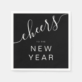 エレガント大晦日の脚本 スタンダードカクテルナプキン
