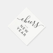 エレガント大晦日パーティー スタンダードカクテルナプキン (角)