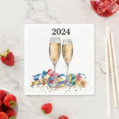 エレガント大晦日パーティー スタンダードランチョンナプキン (インサイチュ)