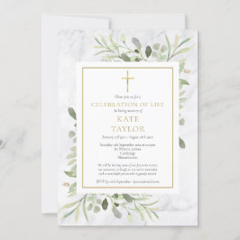 エレガント大理石の写真お祝い 招待状