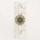 エレガント大理石の曼荼羅 ヨガマット (裏面)