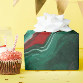 エレガント大理石クリスマスラッピング紙 ラッピングペーパー