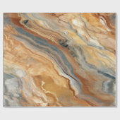 エレガント大理石シームレスパターン ラッピングペーパー (フラット)