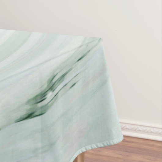 エレガント大理石スワールシルバーグリッタースパークルグラム テーブルクロス (インサイチュ)