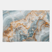 エレガント大理石テクスチャ キッチンタオル (横)