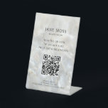 エレガント大理石、サロン、QRコード 台座サイン<br><div class="desc">大理石QRコードペデスタルエレガントサインでサロンの美観をアップ。洗練された大理石の背景モダンを持つシックなデザインが特徴で、美しい、ウェルネス、またはスパ環境に最適な追加。独自の情報を追加することで、製品詳細を数分で簡単に編集できる。フォントと位置をパーソナライズし、ブランドのスタイルに合ユニークわせて「More Personalization」オプションを使用する。このトレンディーポスターは、あなたの宇宙の外観を高め離れ、あなたのクライアントに永続的な印象。</div>