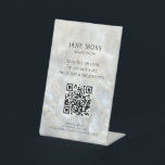 エレガント大理石、サロン、QRコード 台座サイン<br><div class="desc">大理石QRコードペデスタルエレガントサインでサロンの美観をアップ。洗練された大理石の背景モダンを持つシックなデザインが特徴で、美しい、ウェルネス、またはスパ環境に最適な追加。独自の情報を追加することで、製品詳細を数分で簡単に編集できる。フォントと位置をパーソナライズし、ブランドのスタイルに合ユニークわせて「More Personalization」オプションを使用する。このトレンディーポスターは、あなたの宇宙の外観を高め離れ、あなたのクライアントに永続的な印象。</div>