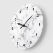 エレガント大理石 ラージ壁時計 (傾斜)