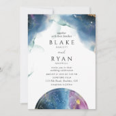 エレガント天玉音結婚音 招待状 (正面)