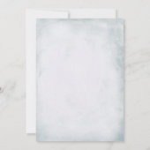 エレガント婚約ブ淡い色のルーバラ 招待状 (裏面)