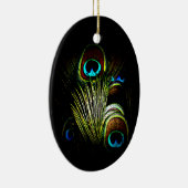 エレガント孔雀オーナメントセット1121 セラミックオーナメント (右)