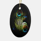 エレガント孔雀オーナメントセット1121 セラミックオーナメント (左)