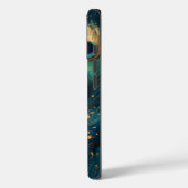 エレガント孔雀フェザーラックスフォンケース Case-Mate iPhoneケース (裏面 / 左)