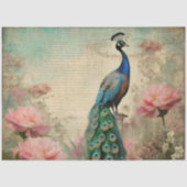 エレガント孔雀フローラエフフランスのェメラデクページ 薄葉紙 (正面)