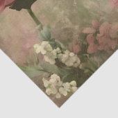 エレガント孔雀フローラエフフランスのェメラデクページ 薄葉紙 (詳細)