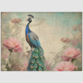 エレガント孔雀フローラエフフランスのェメラデクページ 薄葉紙 (正面)