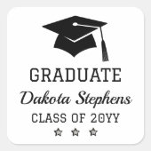 エレガント学年 スクエアシール (正面)