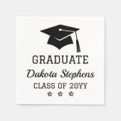 エレガント学年 スタンダードカクテルナプキン (正面)