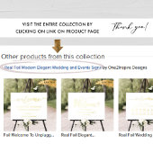 エレガント実在ホイ結婚ルの歓迎サイン 箔ポスター