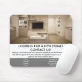 エレガント実在不動産代理店促進カスタム マウスパッド (マウス)