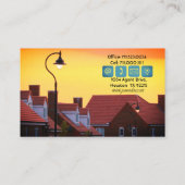 エレガント実在名代理が名刺入れ 名刺 (裏面)