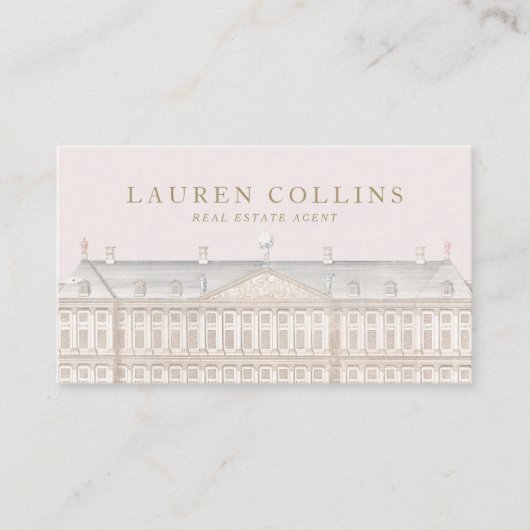 エレガント実在名代理 名刺 (正面)