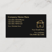 エレガント実在名札 名刺 (裏面)