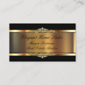 エレガント実在名札 名刺 (正面)